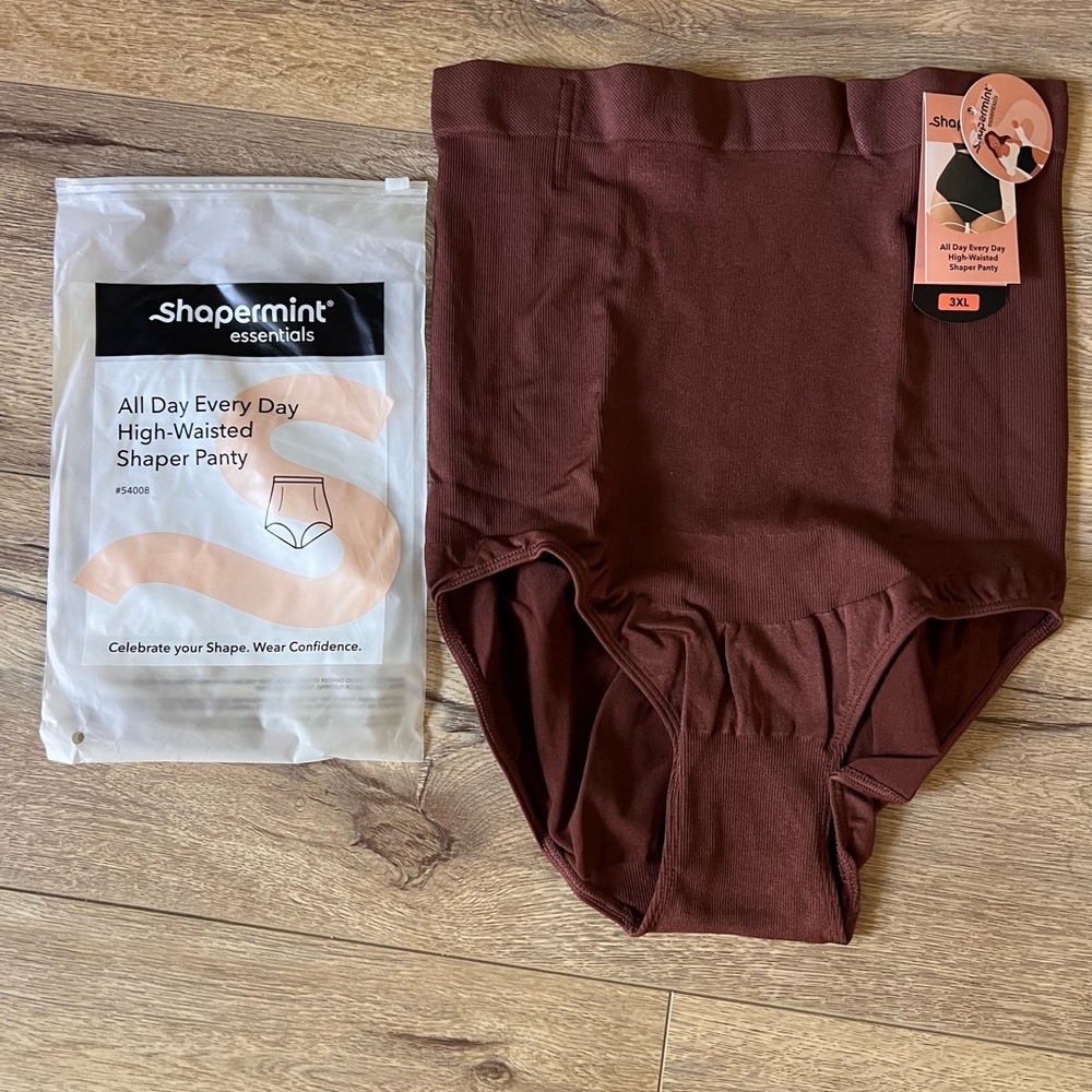 Brown High-Waisted Shaper Panty